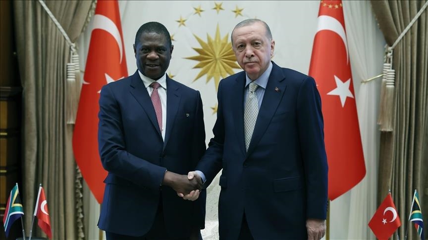  دیدار رئیس‌جمهور اردوغان و معاون رئیس‌جمهور آفریقای جنوبی