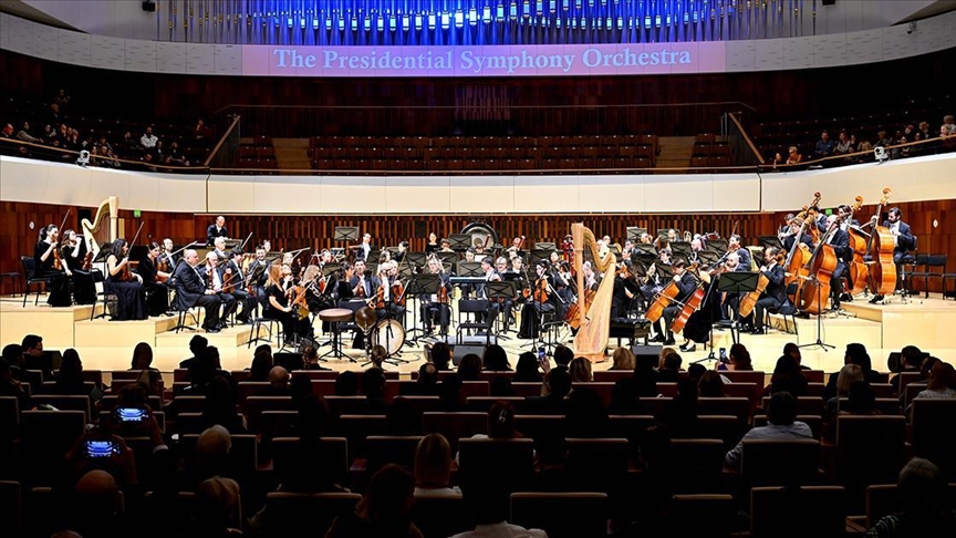  ارکستر سمفونی ریاست جمهوری ترکیه در مسکو کنسرت برگزار کرد