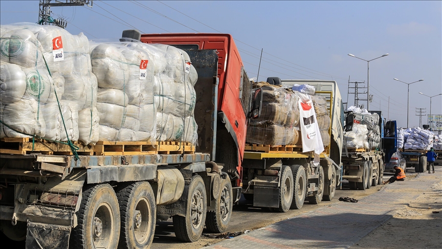  ارسال بیش از ۱۱ هزار تُن کمک بشردوستانه از سوی انجمن «خیرات» ترکیه به غزه