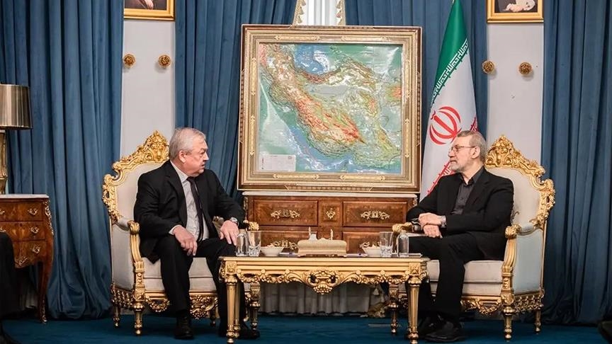  دیدار لاریجانی با نماینده‌ ویژه‌ پوتین در امور سوریه