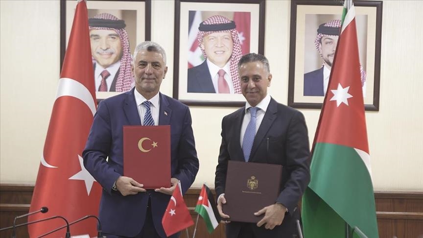  ترکیه و اردن نخستین یادداشت تفاهم کمیسیون مشترک اقتصادی را امضا کردند
