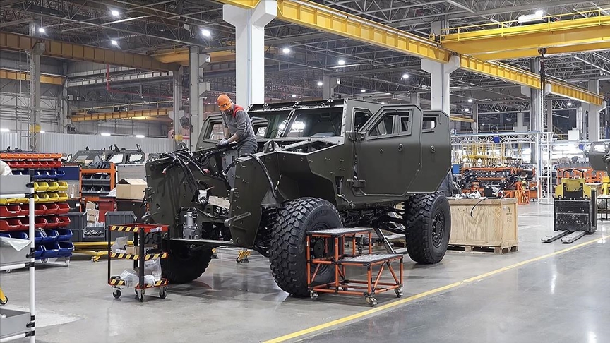 بزرگ‌ترین صادرات یک‌جای خودروهای زرهی ترکیه کلید خورد