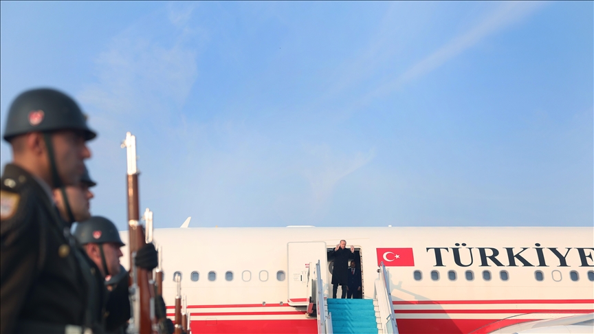 رئیس‌جمهور اردوغان به باکو سفر کرد