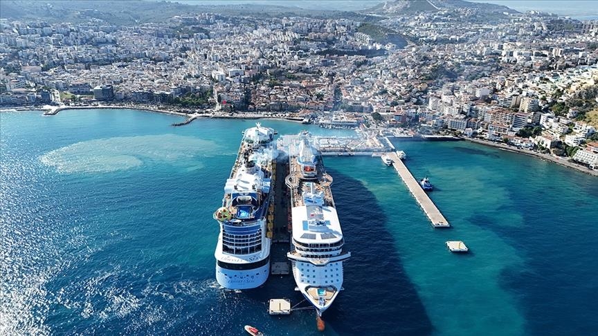  بیش از 2 میلیون مسافر کشتی کروز طی 10 ماه امسال از ترکیه بازدید کردند