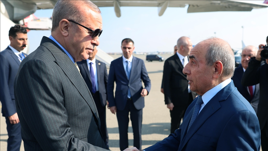  اردوغان وارد باکو شد