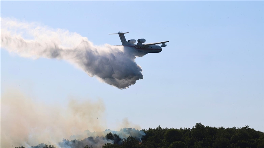 هواپیماهای ترکیه عملیات لکه‌گیری در جنگل‌های الیت را آغاز کردند