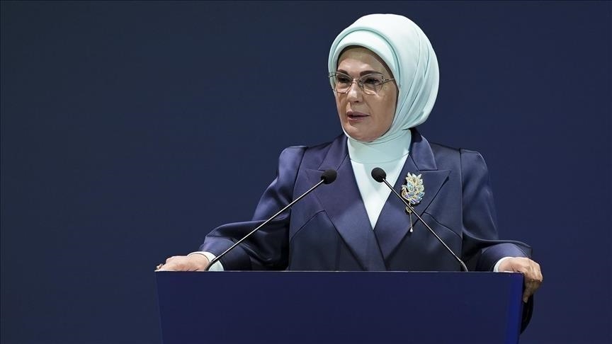  امینه اردوغان: در جنگ غزه از هوش مصنوعی برای جنایات جنگی استفاده شد