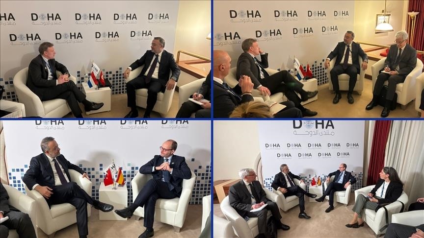 دیدارهای نوح ییلماز در حاشیه اجلاس دوحه