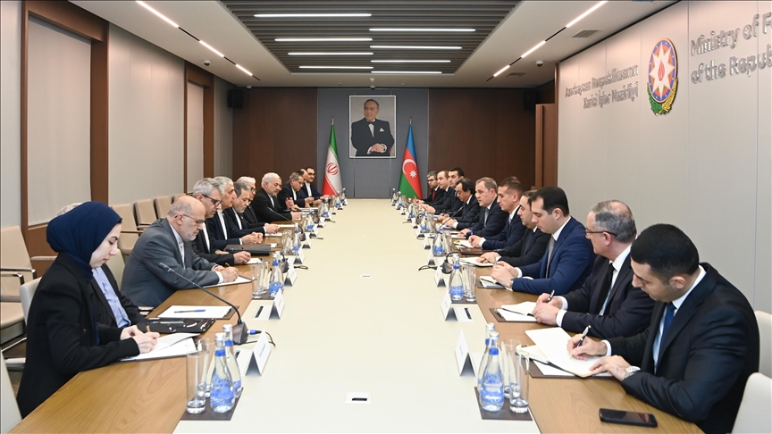 دیدار عراقچی با رئیس جمهور آذربایجان در باکو