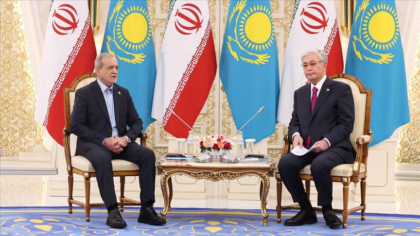  پزشکیان در دیدار با توکایف: روابط با همسایگان برای ایران از اهمیت مضاعف برخوردار است