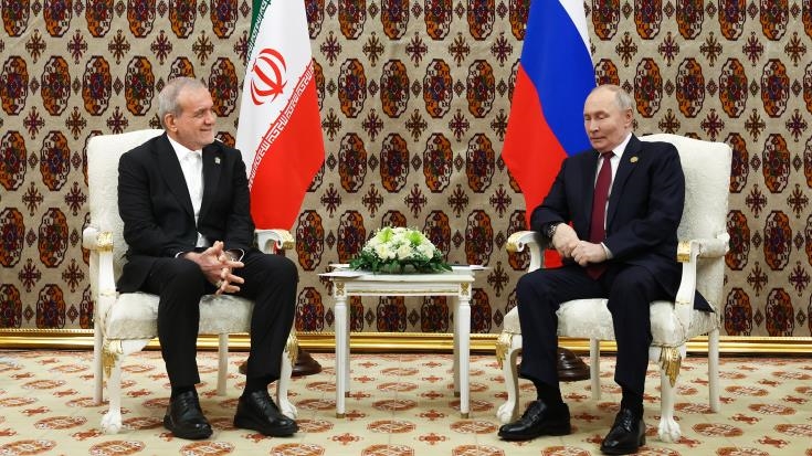  روابط دوجانبه و برنامه هسته‌ای ایران محور دیدار پزشکیان و پوتین