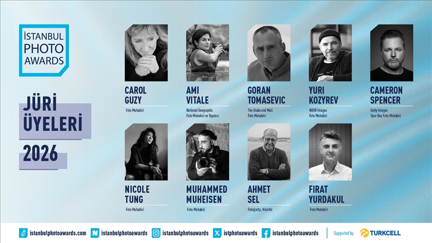  داوران جوایز عکس استانبول 2026 خبرگزاری آنادولو مشخص شدند