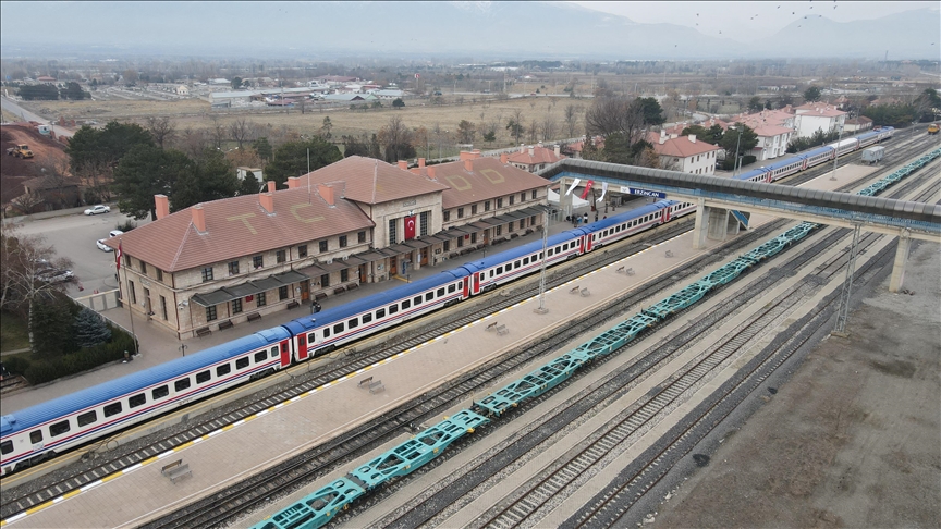 ورود قطار «دوغو اکسپرس» به ارزینجان