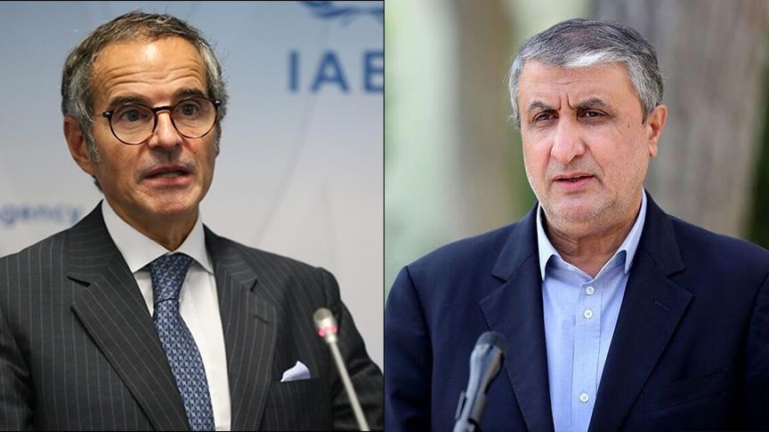  واکنش رئیس سازمان انرژی اتمی ایران به اظهارات گروسی درباره موضوع هسته‌ای تهران