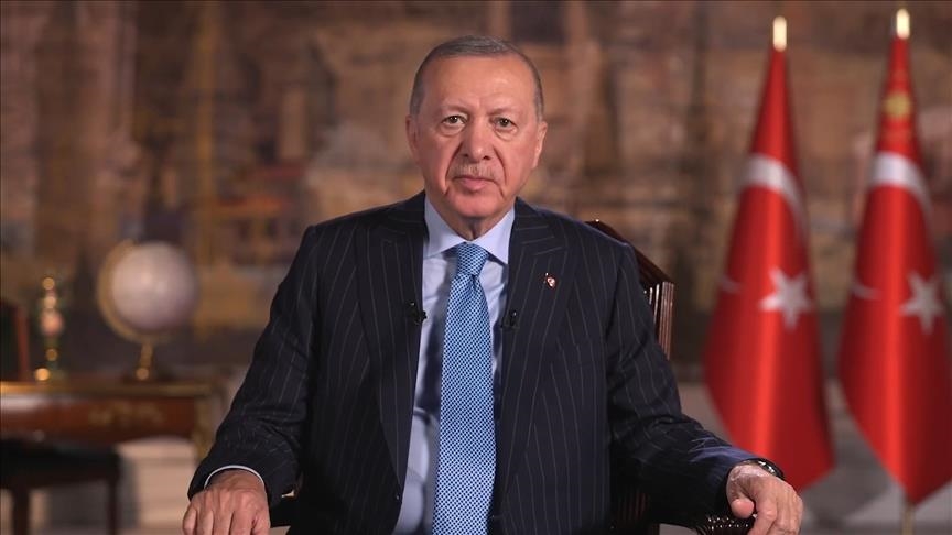  پیام اردوغان به مناسبت سال نو میلادی