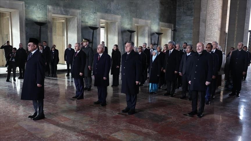  بازدید نخست‌وزیر مالزی از آرامگاه آتاترک