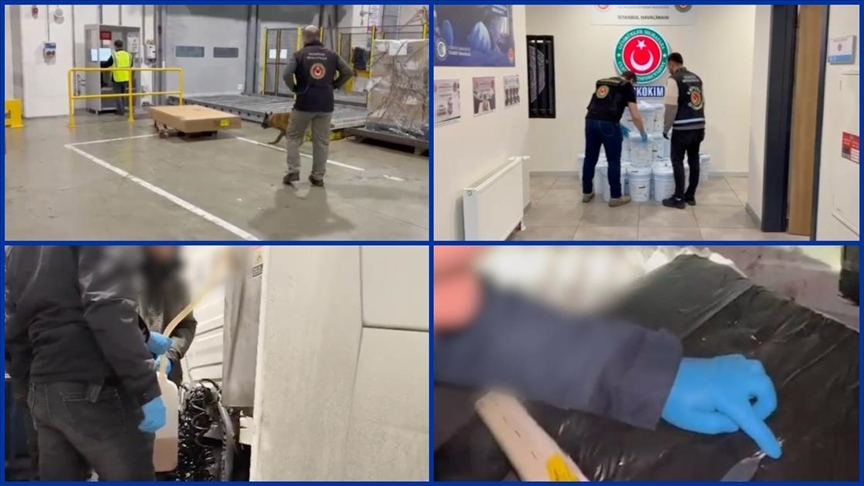 کشف ده‌ها کیلو مواد مخدر از کامیون ایرانی در پایانه مرزی گوربولاق