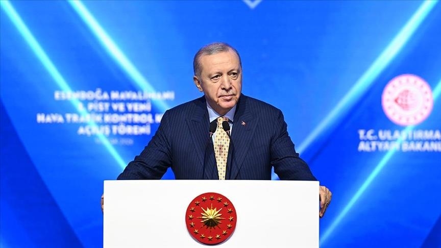  اردوغان: ترکیه را به یکی از کشورهای دارای گسترده‌ترین شبکه پروازی در جهان تبدیل کردیم