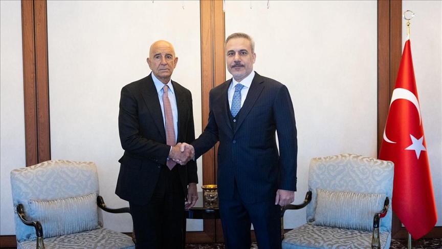  دیدار فیدان و سفیر آمریکا در آنکارا