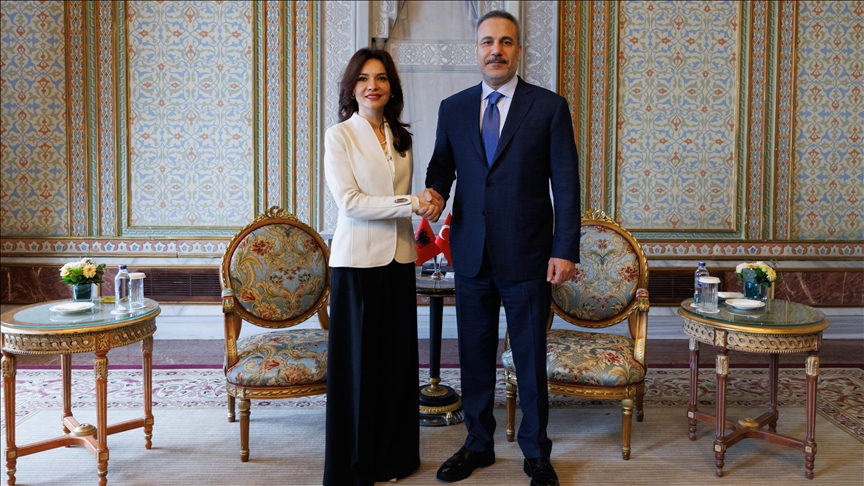  دیدار وزرای خارجه ترکیه و آلبانی در استانبول