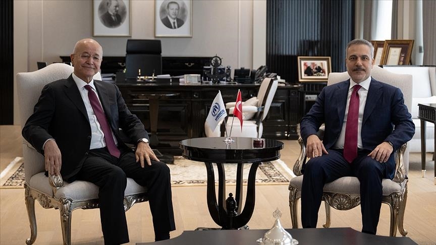 دیدار فیدان با کمیسر عالی پناهندگان سازمان ملل در آنکارا