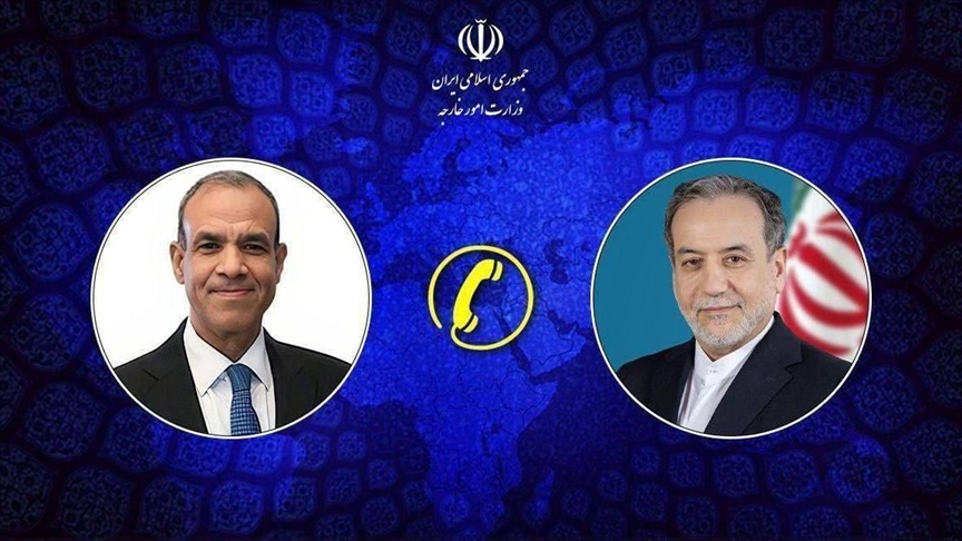  گفت‌وگوی تلفنی وزرای خارجه ایران و مصر