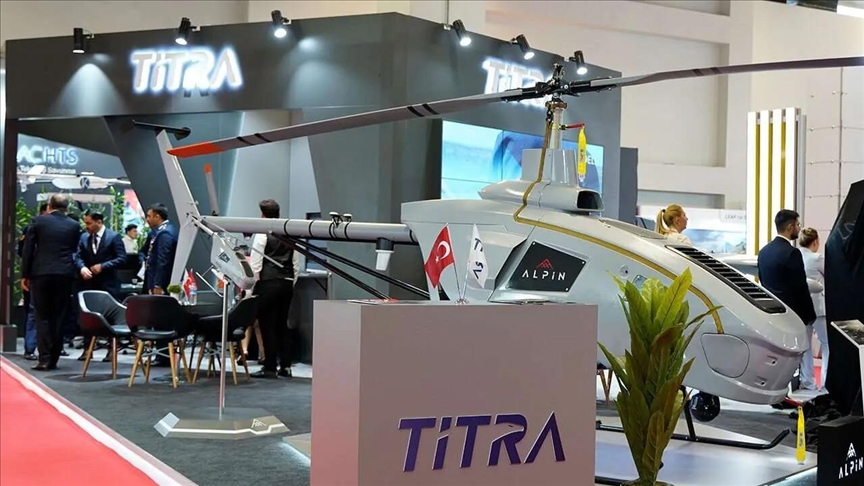  محصولات تیترا در نمایشگاه ریاض: اولین هلیکوپتر بدون سرنشین ترکیه «آلپین» به عربستان سعودی می‌رود
