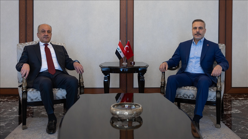  دیدار هاکان فیدان با ثابت العباسی در آنکارا