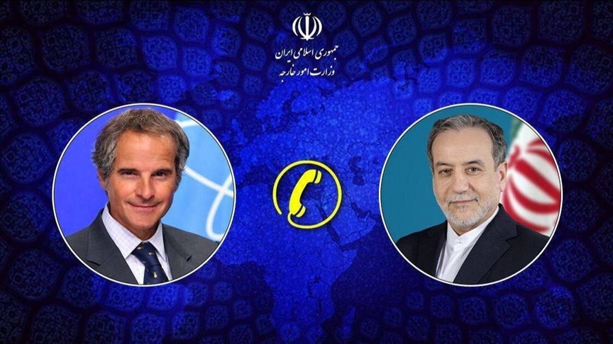  گفت‌وگوی تلفنی عراقچی و گروسی پیرامون نتایج مذاکرات غیرمستقیم ایران و آمریکا