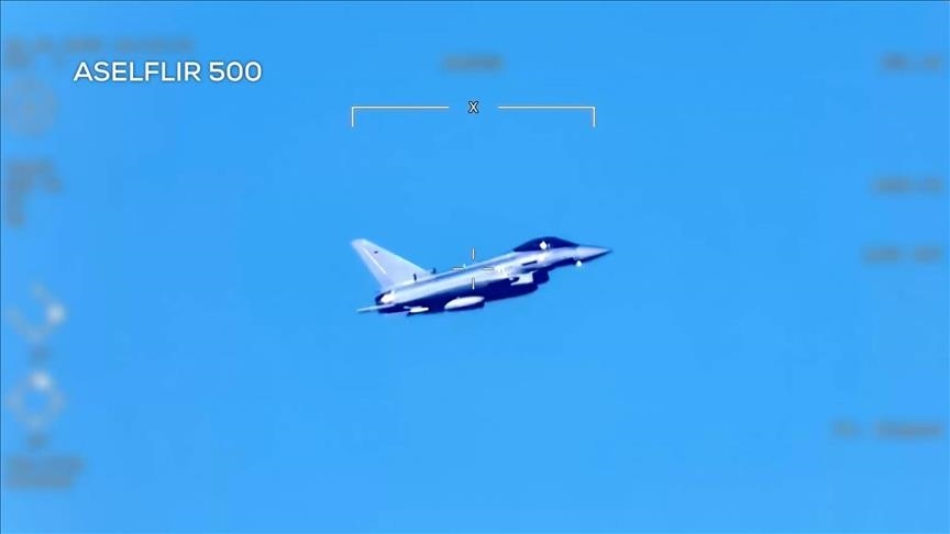 عملیات مشترک پهپاد بایراکتار تی‌بی‌3 با جنگنده‌های یوروفایتر در رزمایش ناتو