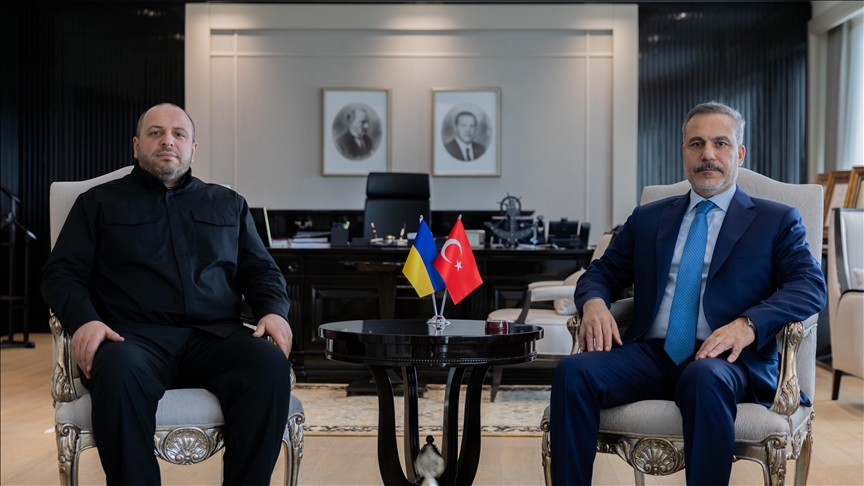 دیدار فیدان و عمروف در آنکارا