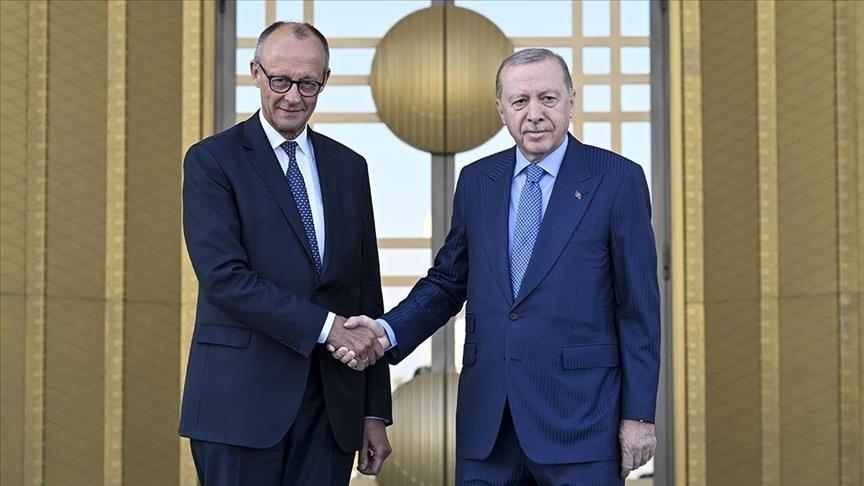  گفت‌وگوی تلفنی اردوغان با مرتس پیرامون حملات به ایران و تحولات پس از آن 