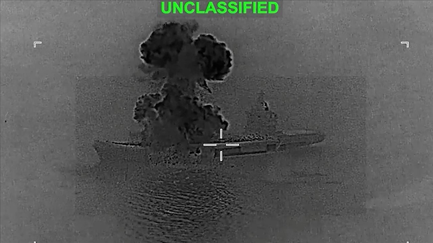  سنتکام از هدف قرار دادن کشتی حامل پهپاد متعلق به ایران خبر داد