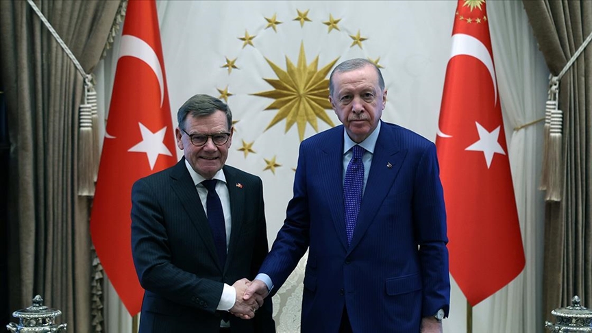 رئیس‌جمهور اردوغان با وزیر امور خارجه آلمان دیدار کرد