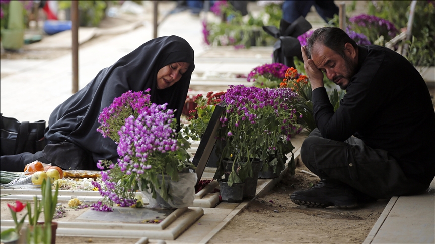  گزارش آنادولو از انبوه جمعیت در بهشت‌زهرا تهران در روز عید