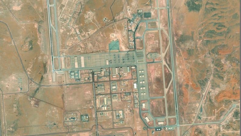  انتشار تصاویر هواپیمای E-3C منهدم‌ شده در پایگاه شاهزاده سلطان عربستان