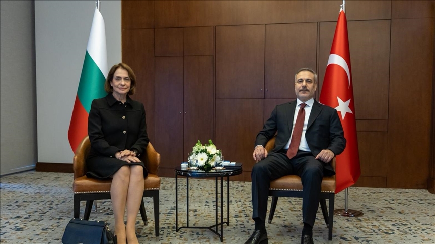  دیدار وزیران خارجه ترکیه و بلغارستان استانبول