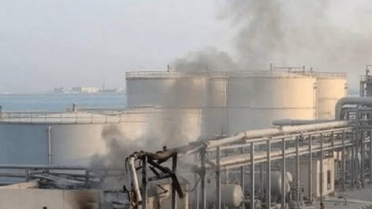 حمله ایران به کویت باعث خسارات مادی به یکی از تأسیسات انرژی و آب‌شیرین‌کن شد